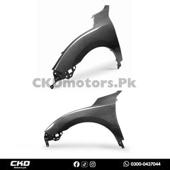 Honda Civic X 2016-2021 Carbon Fiber Side Fenders Pair