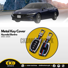 Metal Key Cover For Hyundai Elantra 2024-2025