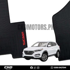 Premium Latex PVC Car Floor Mats for Hyundai Tucson 2020-2024