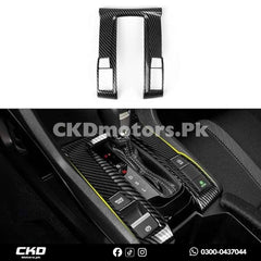 Honda Civic X Gear Console Carbon Fiber Trim | 2016-21
