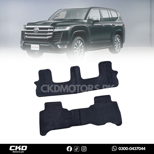 Latex Rubber Floor Mat For Toyota Land Cruiser 2009-2025