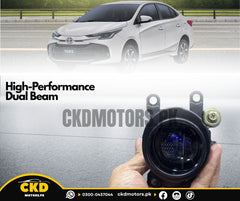 2-Inch BI LED Projector Lights For Toyota Yaris 2020-2025