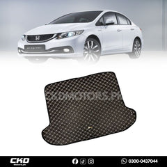 7D Trunk Mat For  Honda Civic Rebirth 2012-2015