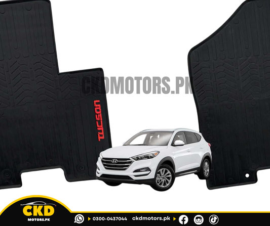 Premium Latex PVC Car Floor Mats for Hyundai Tucson 2020-2024