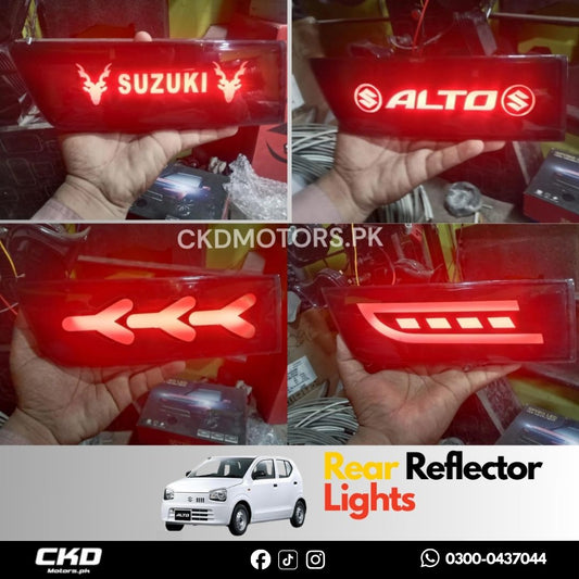 Rear Reflector Lights for Suzuki (New Alto)