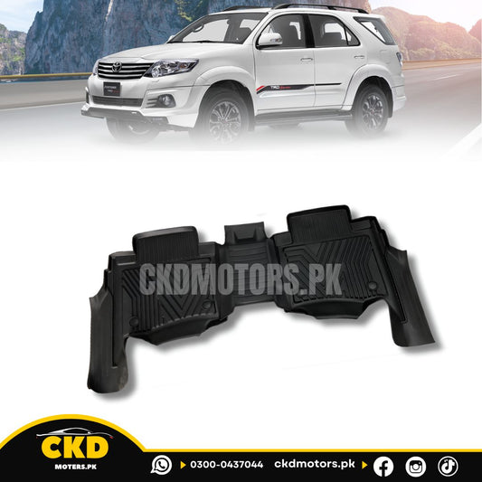 TXR TPE Floor Mats for Toyota Fortuner 2012-2015