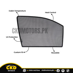 Aura Window Sun Shades for Honda City 2021-2025