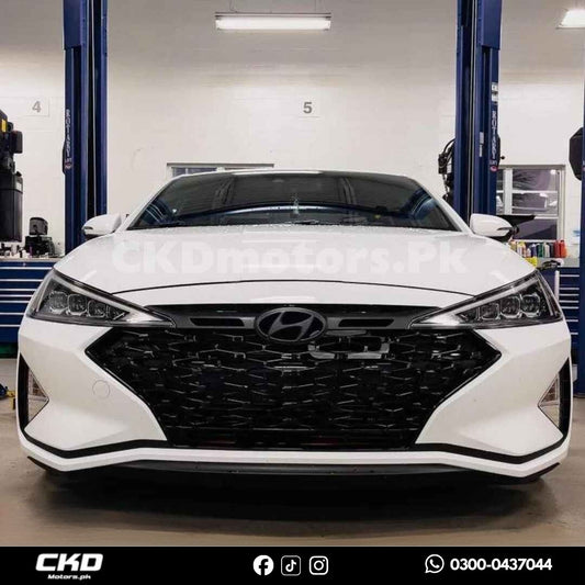 Hyundai Elantra 2021-2024 Honeycomb Style Grill