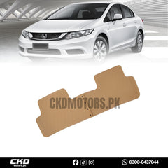 Latex Rubber Floor Mats For Honda Civic 2012-2015