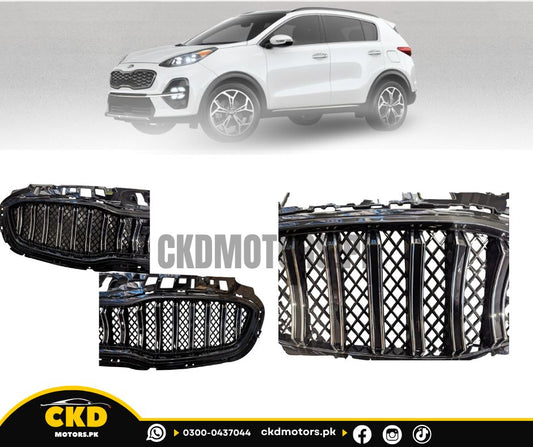 Glossy Front Grill Kia Sportage(2018-2024)