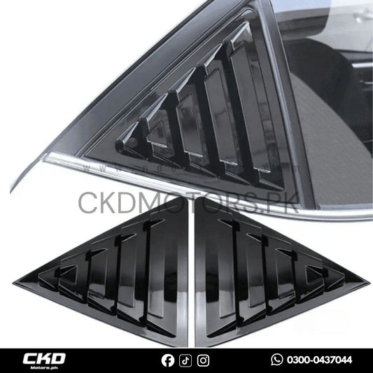 Corolla Window Quarter Louver Vents 2015-2025