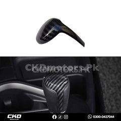 Toyota Corolla 2015-2024 Gear Knob Top Carbon Fiber Trim