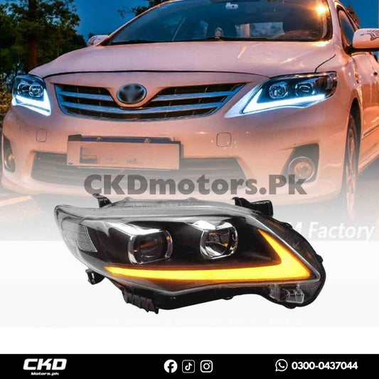 Toyota Corolla 2012 Nike Style Head Lights