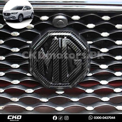 MG HS 2021-24 Carbon Fiber Front & Back Logos