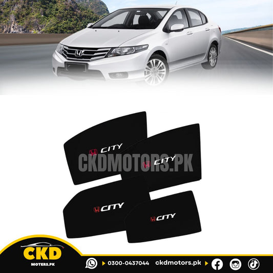 Sun Shade With Logo For Honda City 2009-2020
