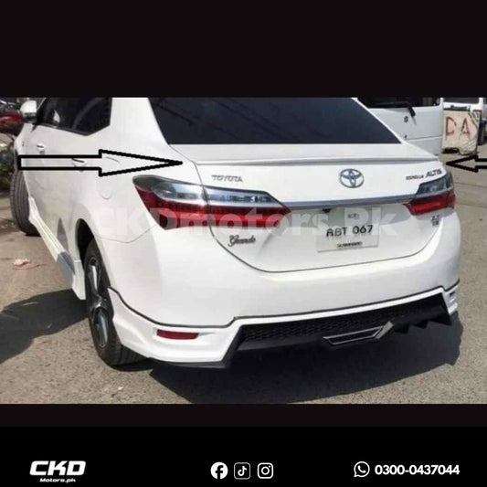 Toyota Corolla 2015-2024 Trunk Lip Spoiler Version 1