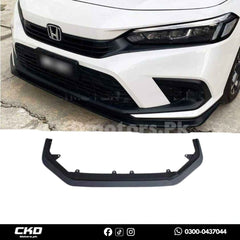 Honda Civic 2022-24 Xi Matt Black Splitter/Canard