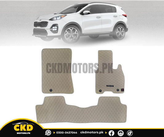7D Luxury Car Floor Mats for Kia Sportage (2018–2024)