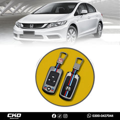Metal Key Cover For Honda Civic Rebirth 2012-2015