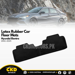 Latex Rubber Floor Mats For Hyundai Elantra 2024-2025