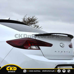 Hyundai Elantra 2021-2024 Trunk Spoiler Version 1