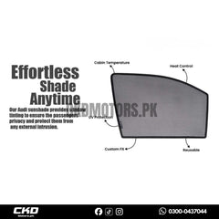 Aura Window Sun Shades for Hyundai Elantra 2021-2024