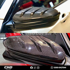 Honda Civic X Carbon Fiber Mugen Style Side Mirror Covers