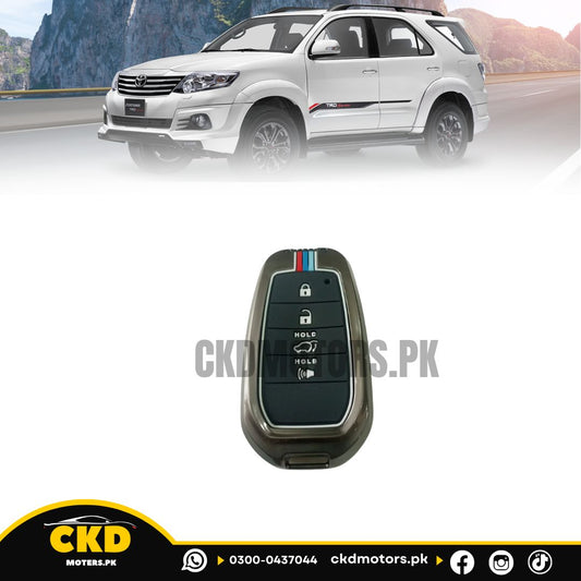 Metal Key Cover For Toyota Fortuner 2012-2015
