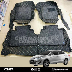 Toyota Yaris 2020-2024 9D Floor Mats