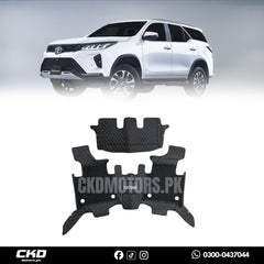 11D Floor Mat For Toyota Fortuner 2016-2025