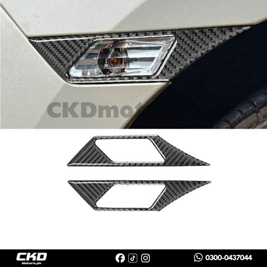 Honda Civic X 2016-2021 Carbon Fiber Side Indicators Trims