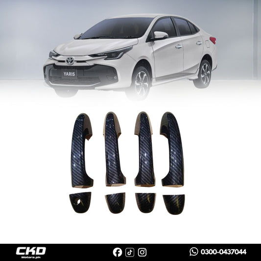Toyota Yaris 2020-24 Carbon Fiber Door Handles