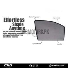 Aura Window Sun Shades For Honda Civic (Rebirth) 2012-2015