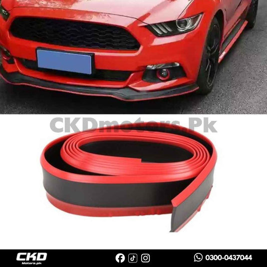 Universal Samurai Red & Black Front Lip