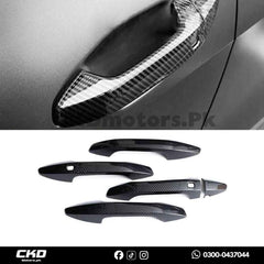 KIA Sportage 2020-24 Carbon Fiber Door Handles