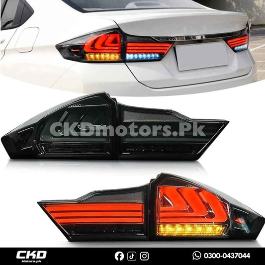 Honda City Lava Back Lights Smoke | 2021-24