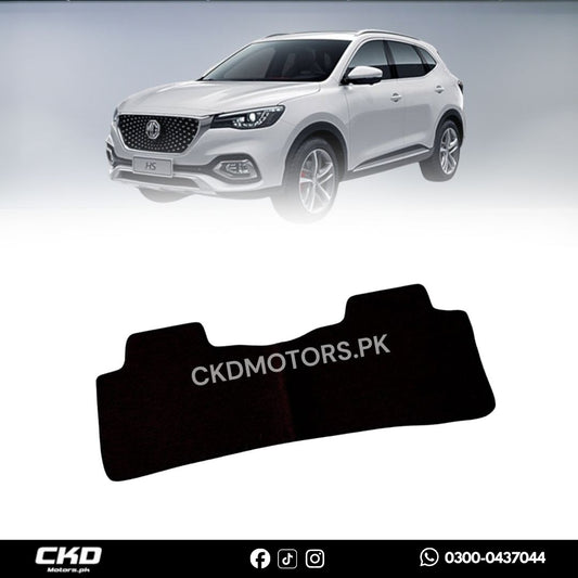 MG HS Black Color Carpet Floor Mats