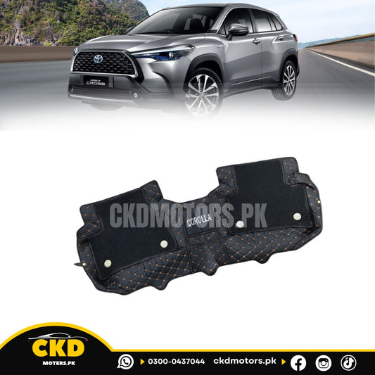 11D Floor Mats For Toyota Cross 2022-2025
