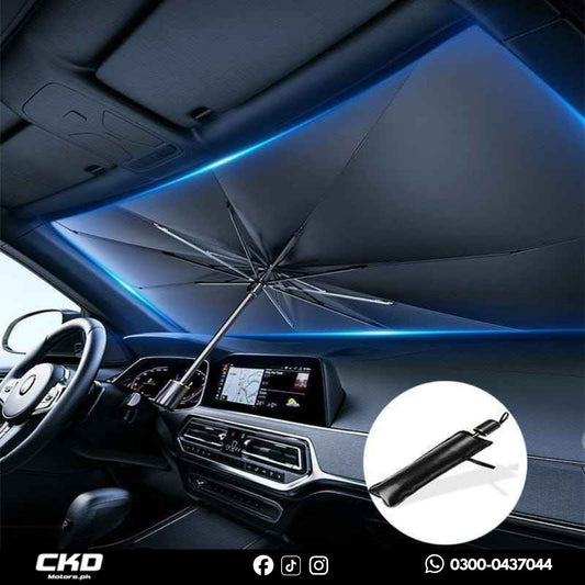 Car Umbrella Sun Shade Cover for Changan Oshan X7 (2022–2025) – Foldable Windshield UV & Heat Protection Shield
