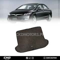 7D Trunk Mat  For Honda Civic Reborn 2007-2012