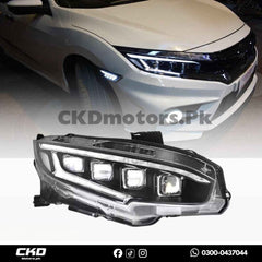 Honda Civic X NSX Style Head Lights | 2016-21