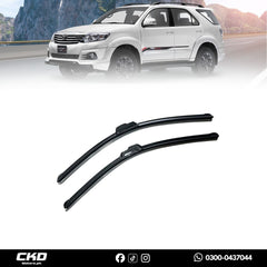 Soft and Hybrid Car Wiper Blades for Toyota Fortuner 2012-2015