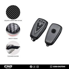 Carbon Fiber Key Cover For Oshan X7