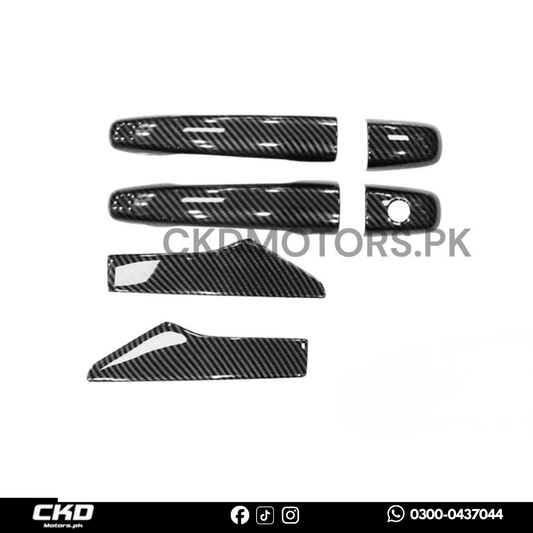 Suzuki Swift Carbon Fiber Door Handles Cover for 2022-2025