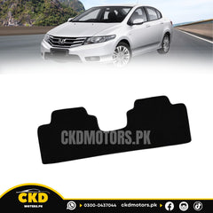 Carpet Floor Mat with Side Logo For Honda City 2009-2020