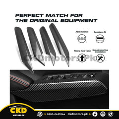 Honda Civic 2022-24 Power Switch Sides Carbon Fiber Trims