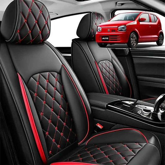 Suzuki Alto 660CC Leather Seat Cover Black Model 2017-2024