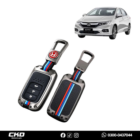 Metal KEy Cover For Honda City 2021-2025