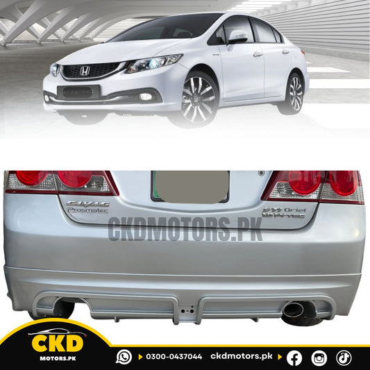 4-Piece Modulo Body Kit For Honda Civic Reborn 2007-2012