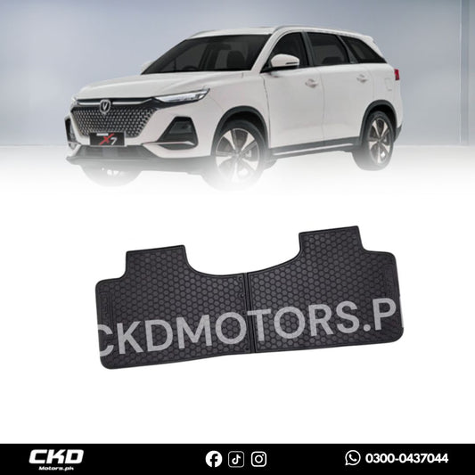 Latex Rubber Floor Mats 7 Seater for Changan Oshan X7 – All-Weather Custom Fit Protection